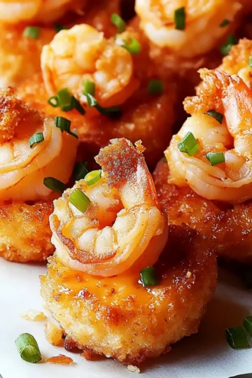 Cheesy Shrimp & Grits Bites