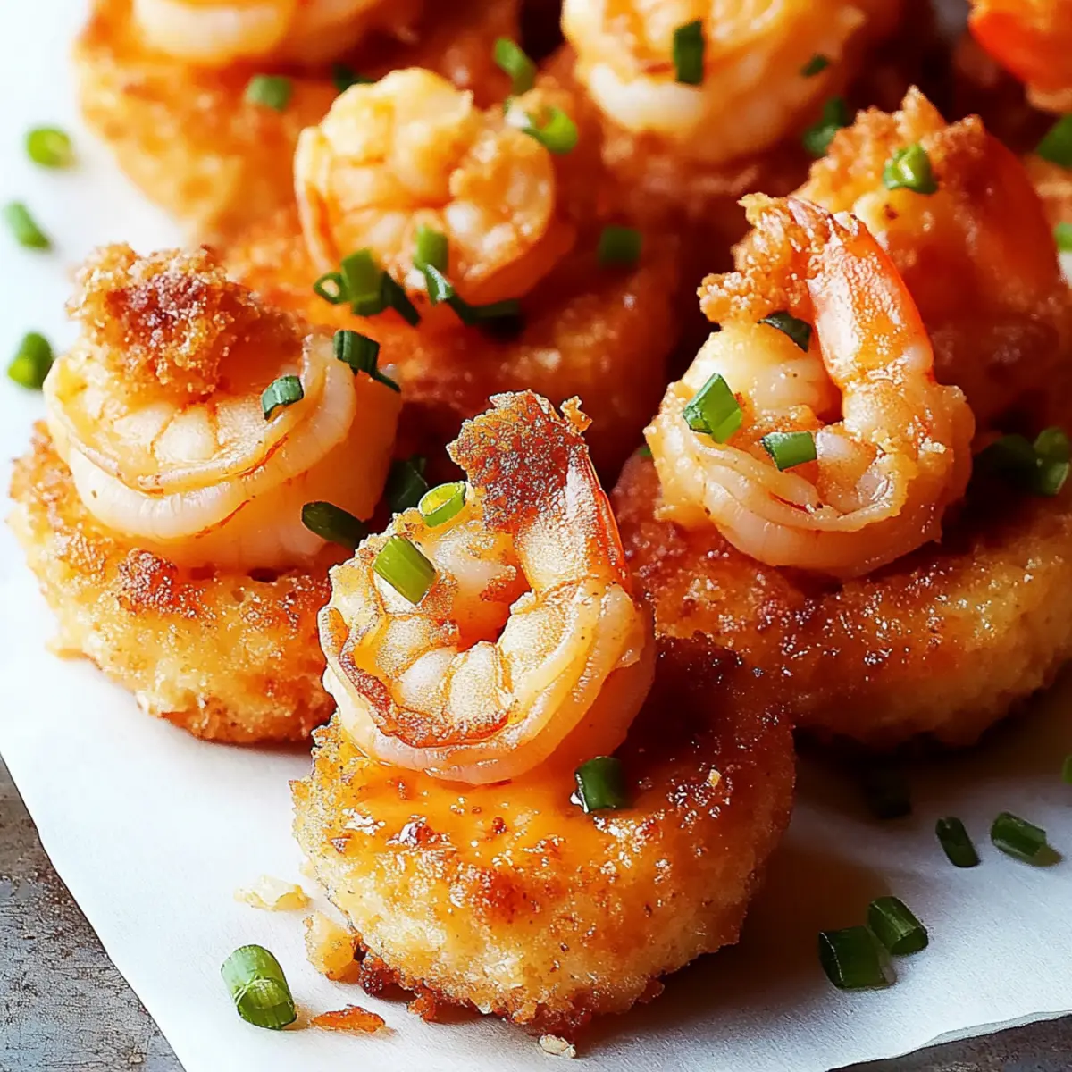 Cheesy Shrimp & Grits Bites