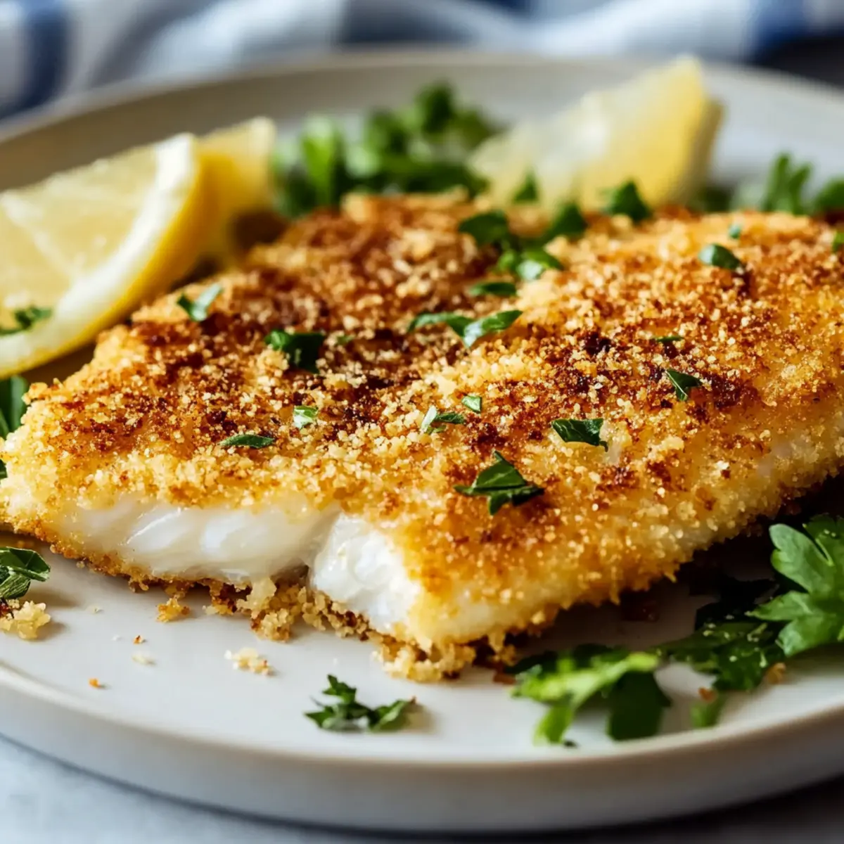 Parmesan Crumbed Fish