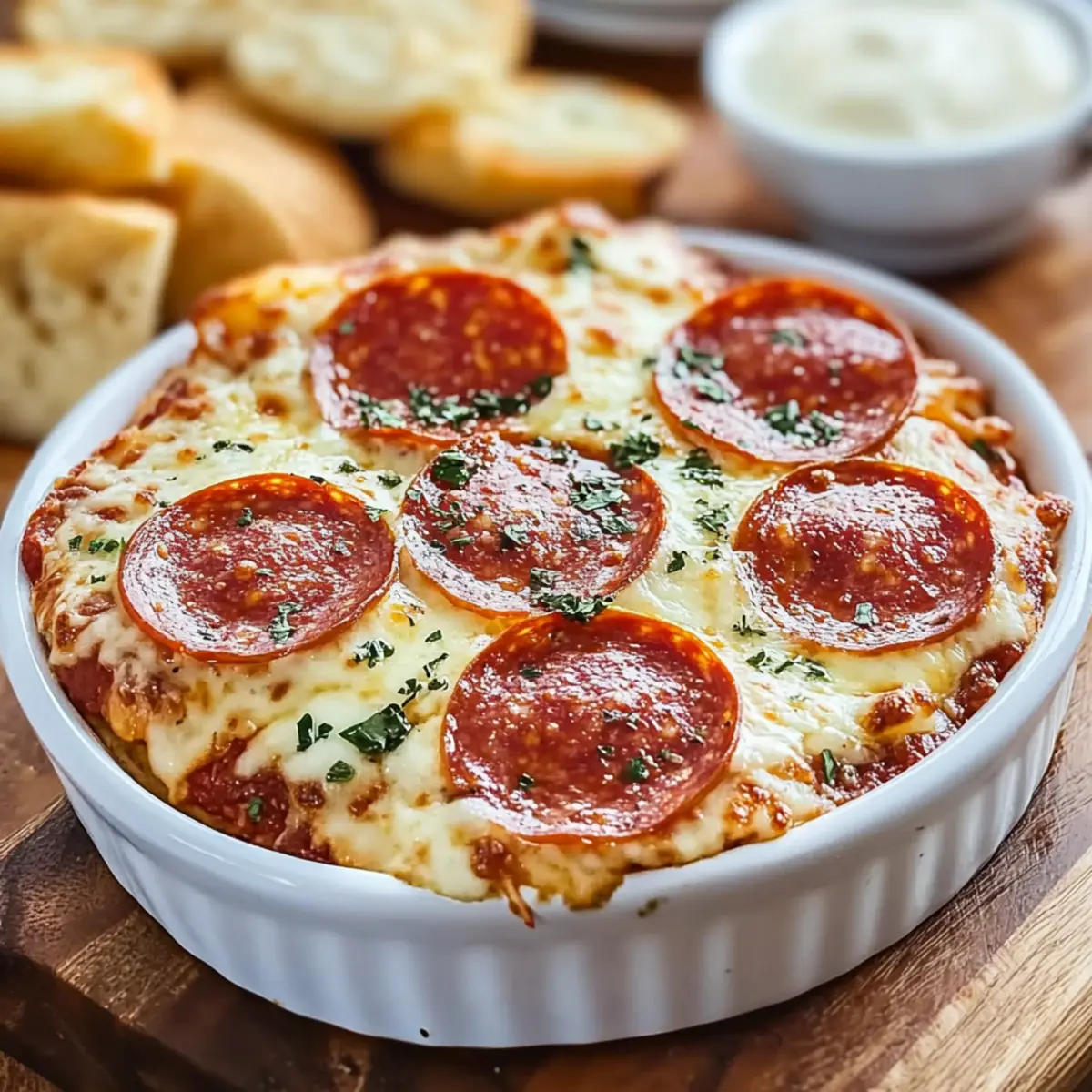 Pepperoni Pizza Dip