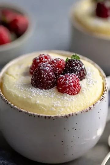 Keto Cheesecake in a Mug