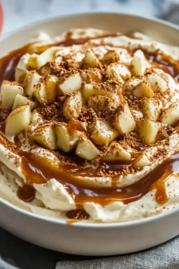 Caramel Apple Cheesecake Dip