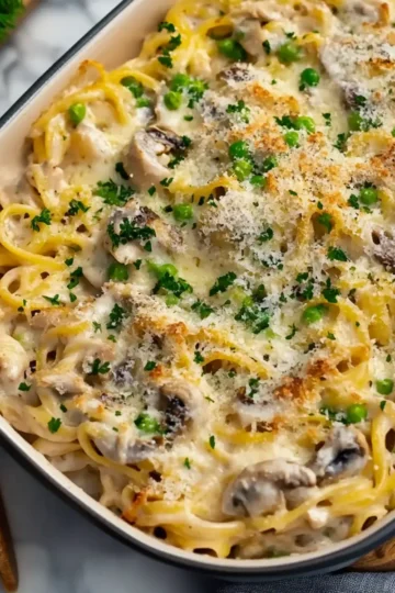 Creamy Turkey Tetrazzini