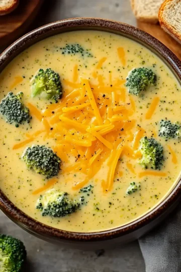 Broccoli Cheddar Soup