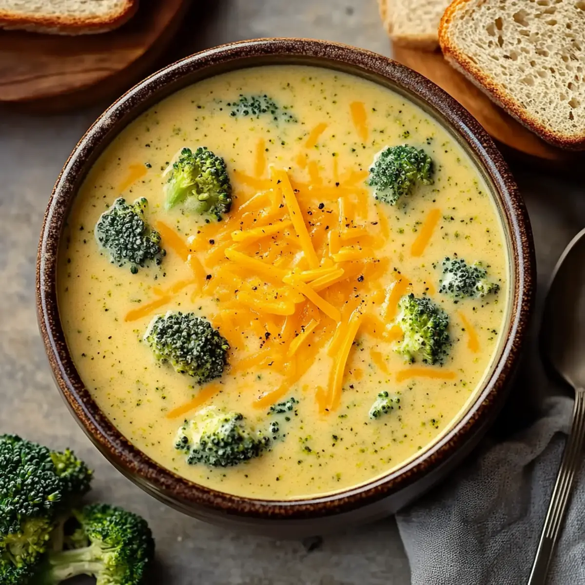 Broccoli Cheddar Soup
