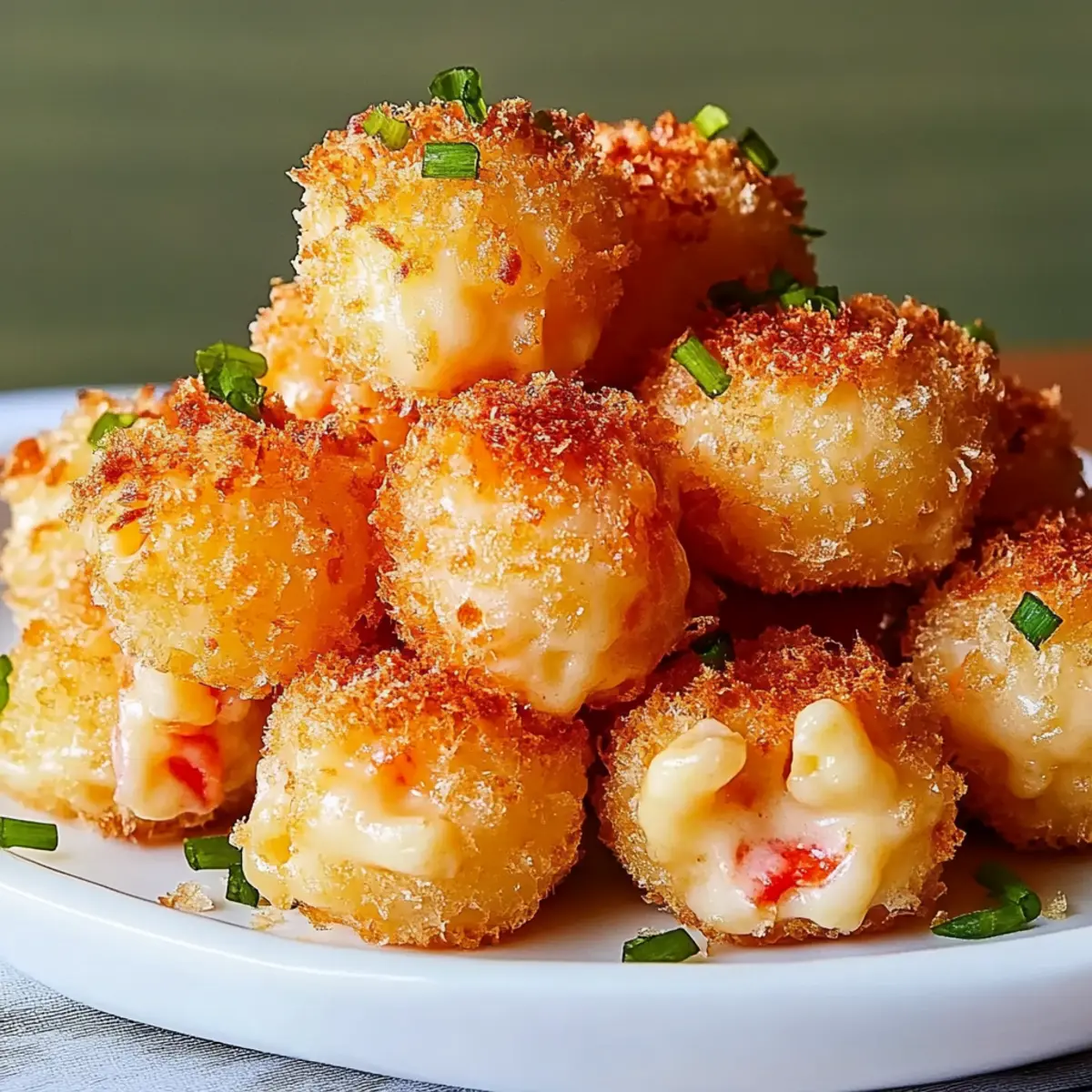 Lobster Mac & Cheese Bites