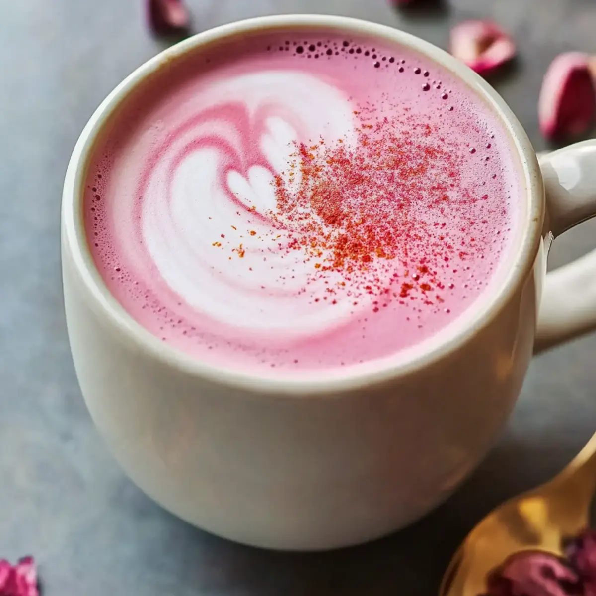 Creamy Pink Latte