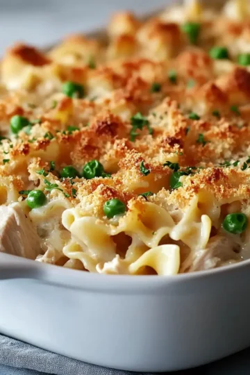 Cozy Chicken Noodle Casserole