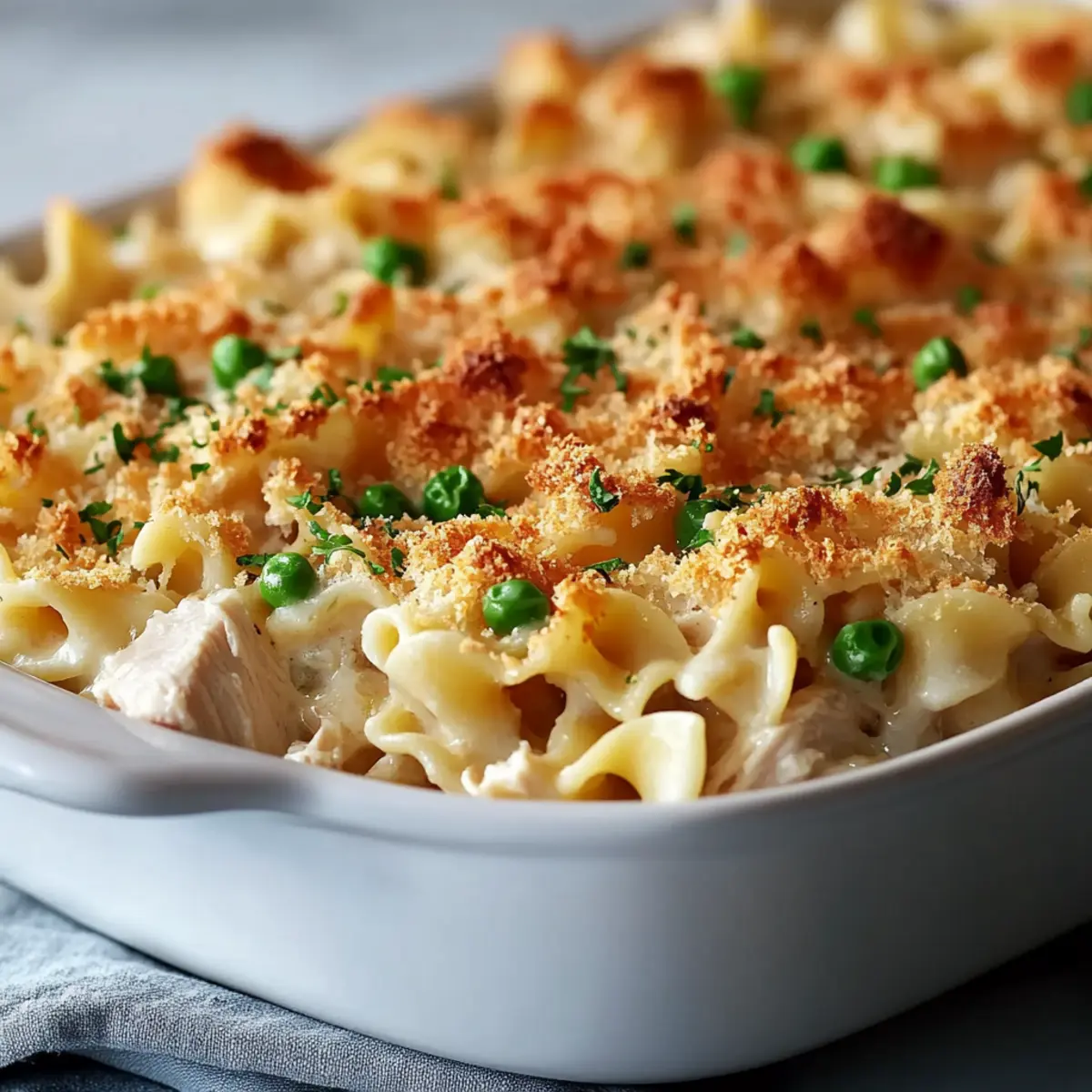 Cozy Chicken Noodle Casserole