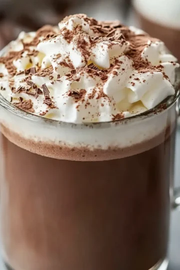 3 Ingredient Whipped Hot Chocolate