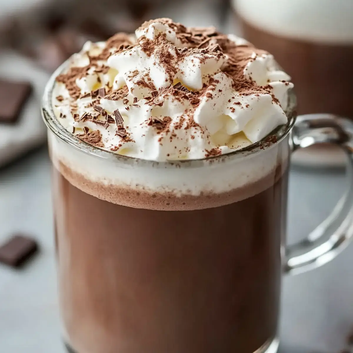 3 Ingredient Whipped Hot Chocolate