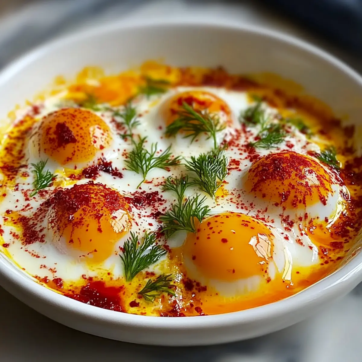 Turkish Eggs (Çılbır)
