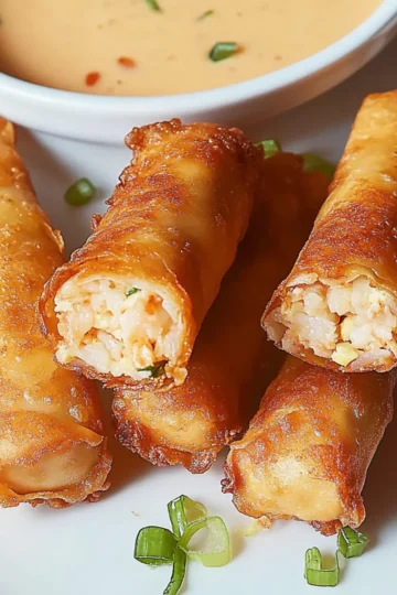 Crab Cake Egg Rolls