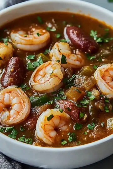 Louisiana Gumbo with Shrimp & Andouille