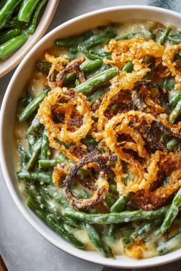 Homemade Healthy Green Bean Casserole