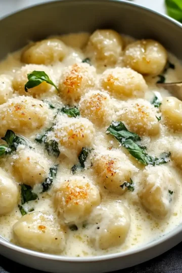 15-Minute Creamy Alfredo Gnocchi