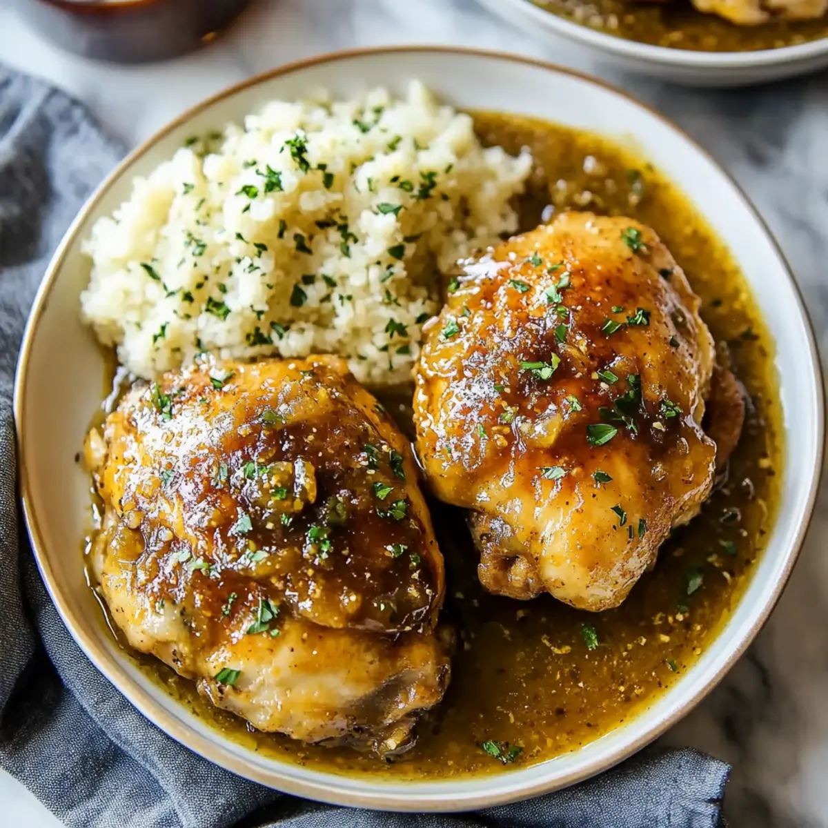 Instant Pot Honey Mustard Chicken