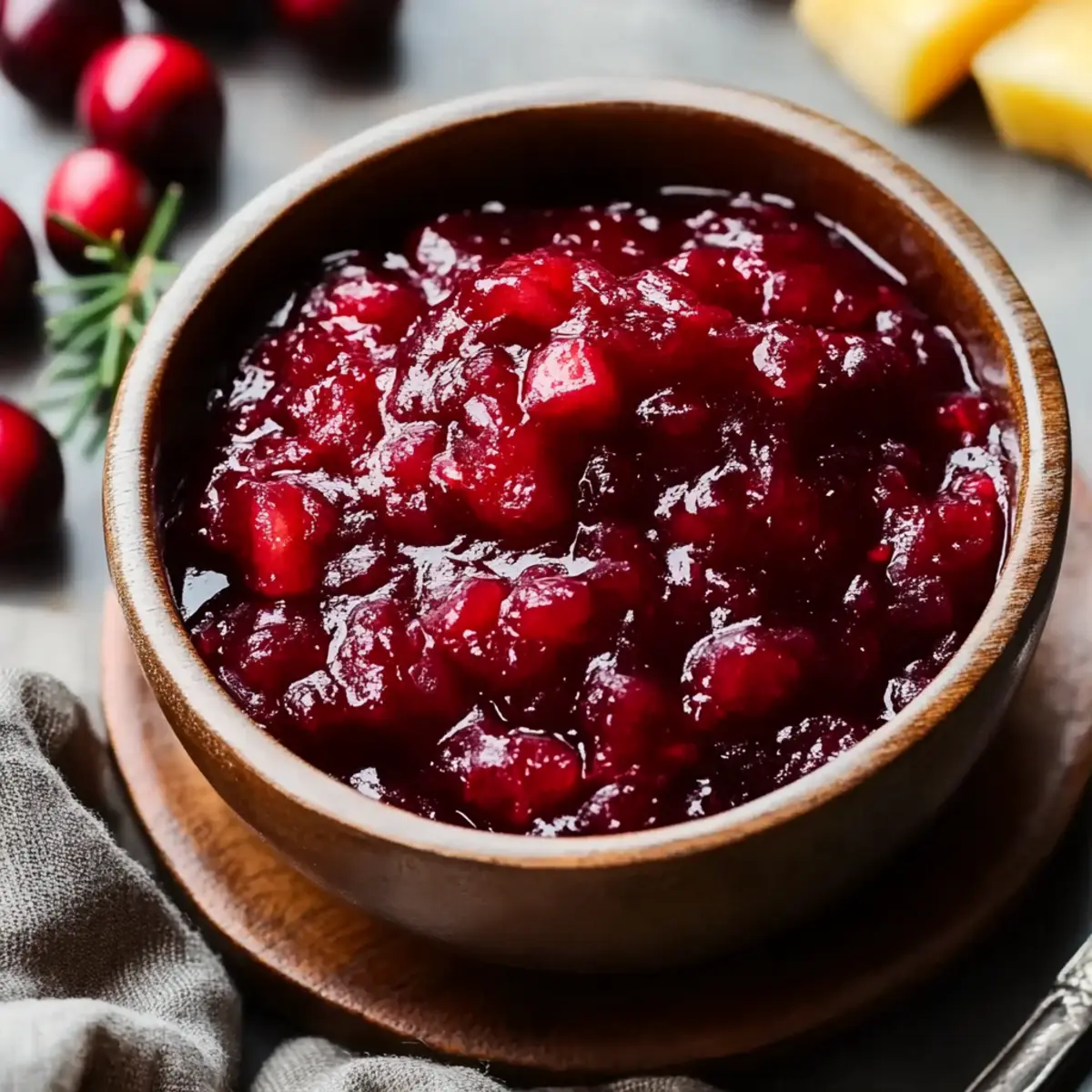 Pineapple Cranberry Sauce