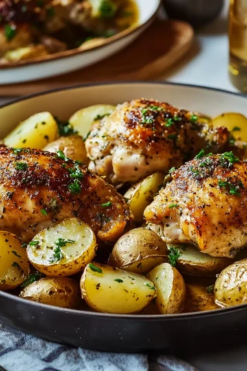 One-Pan Chicken and Potatoes