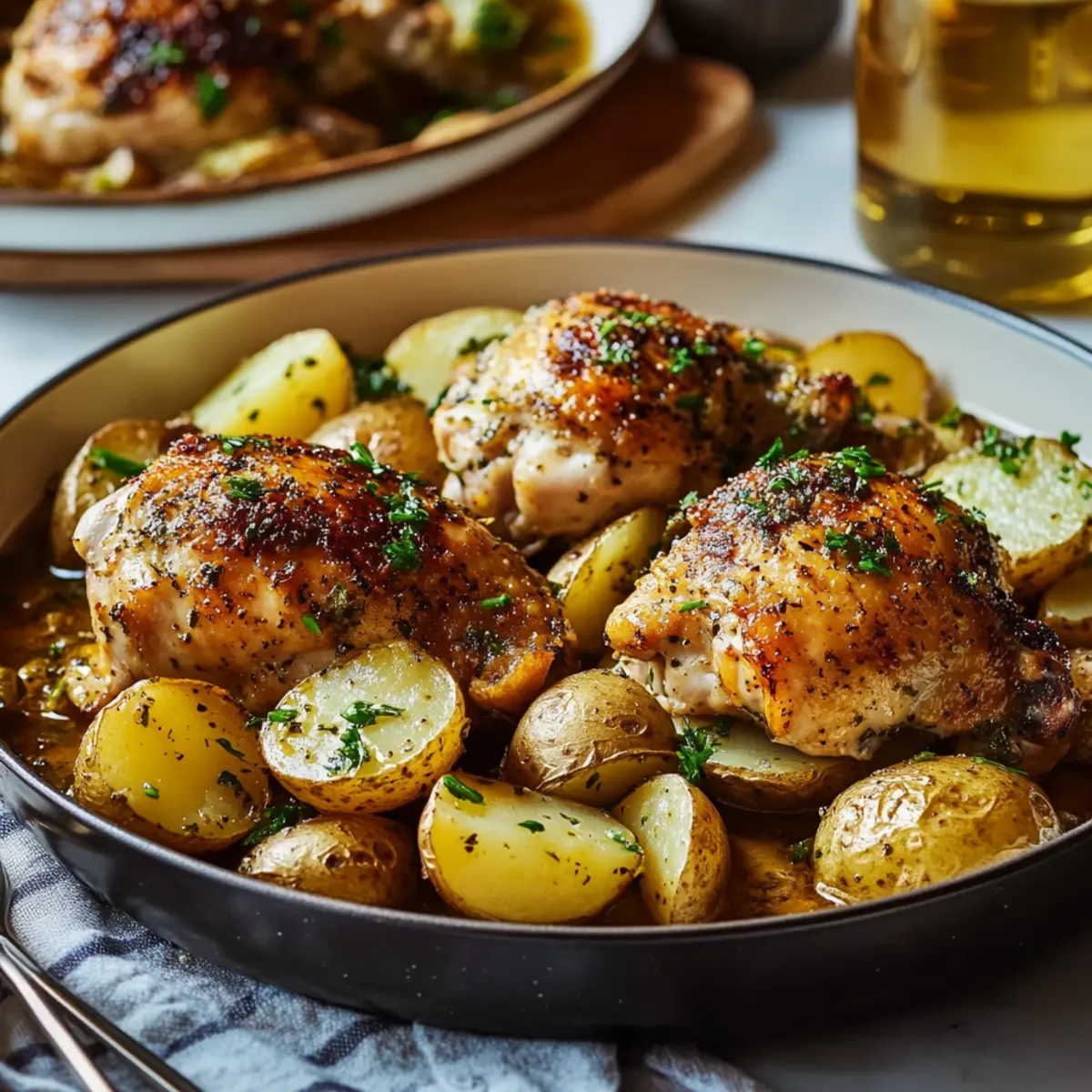 One-Pan Chicken and Potatoes