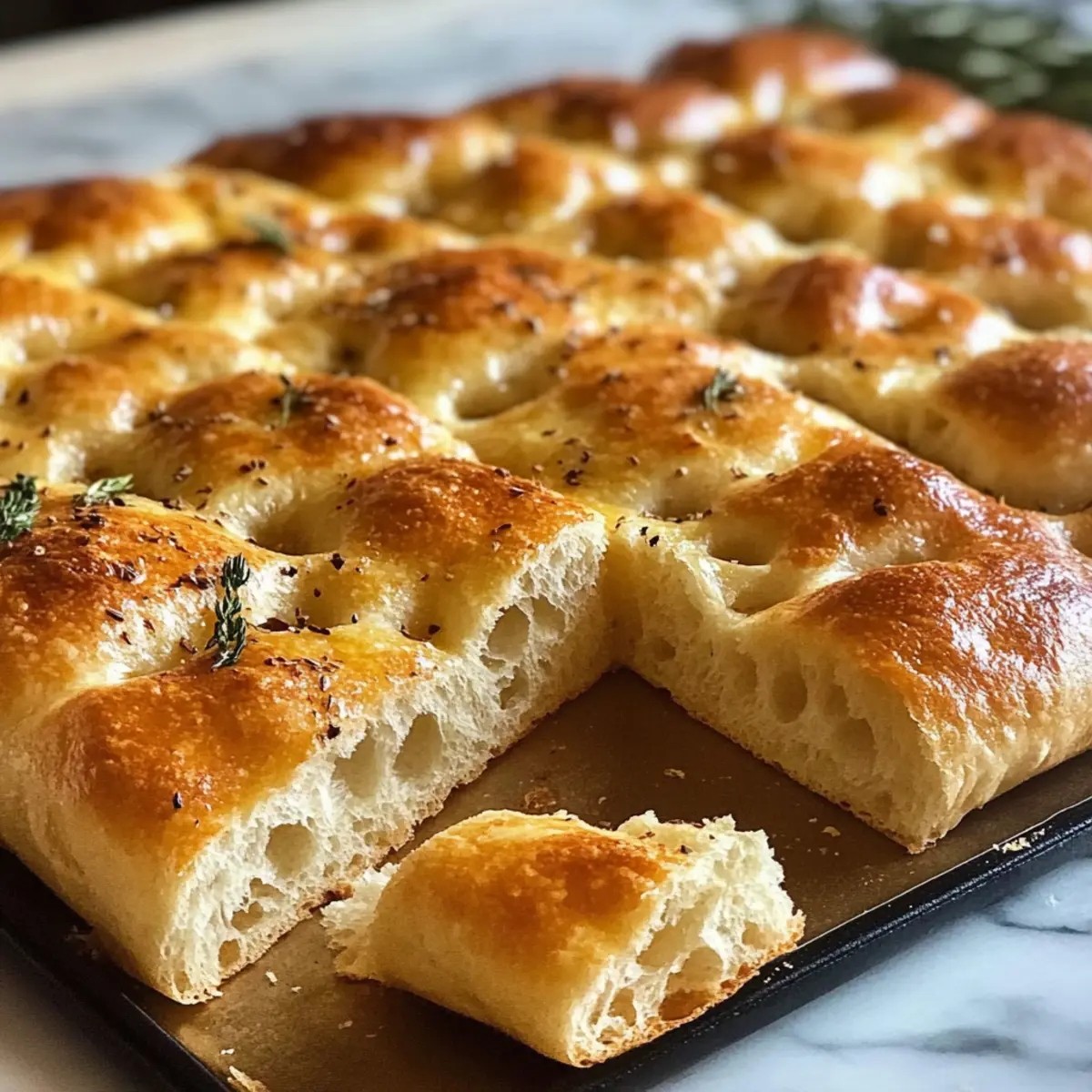 Sourdough Discard Focaccia