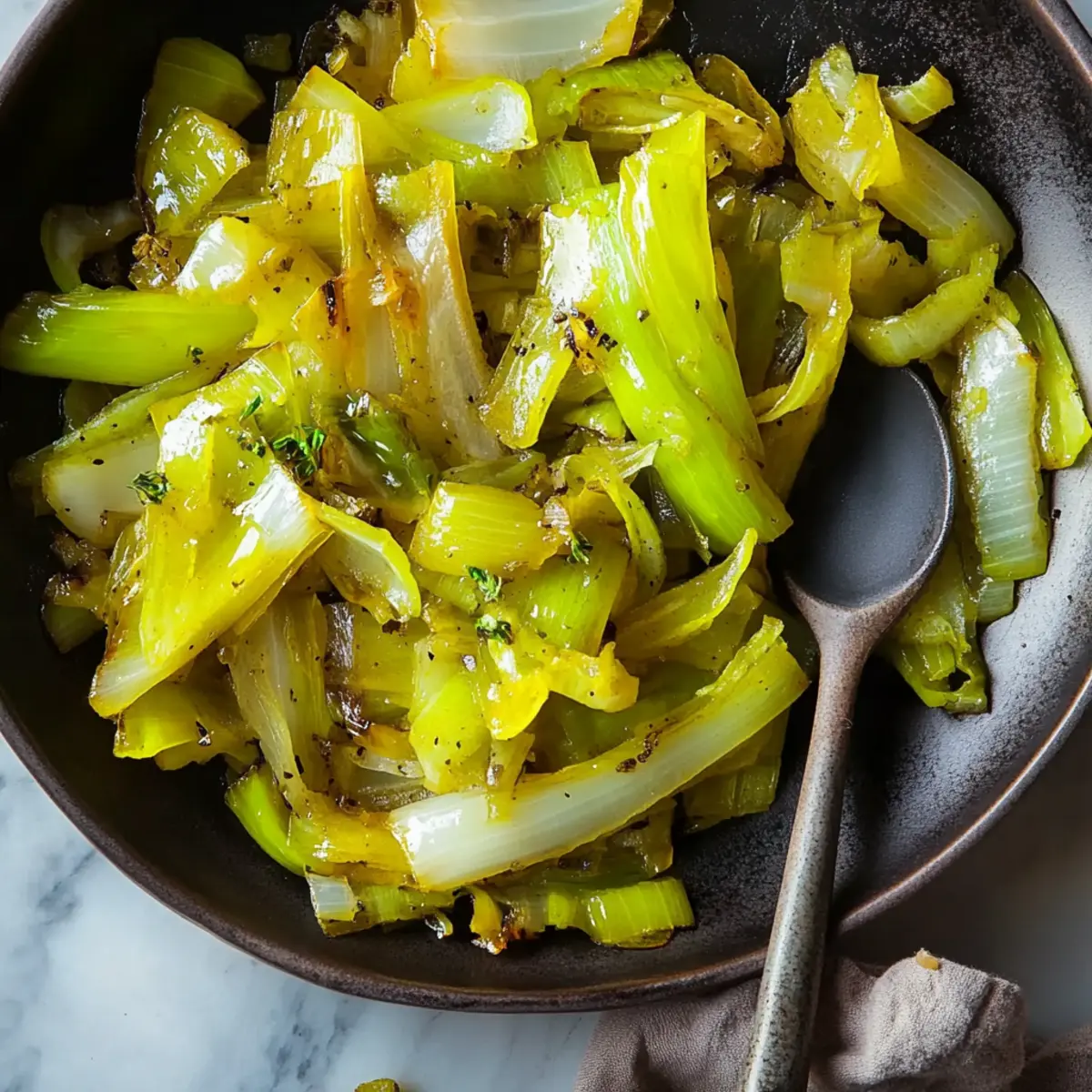 Sautéed Leeks