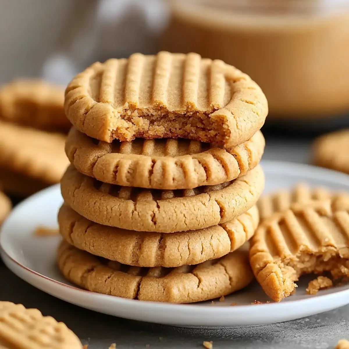 Homemade Nutter Butter Cookies