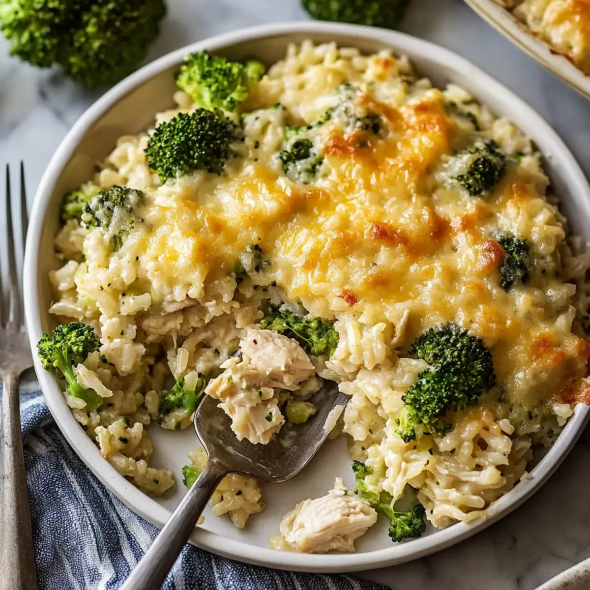 Chicken Broccoli Rice Casserole