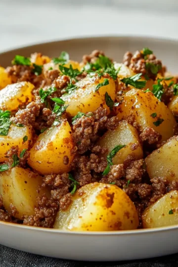 Ground Beef and Potatoes