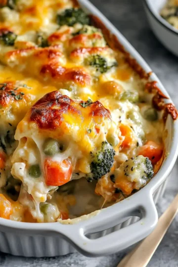 Cheesy Vegetable Casserole