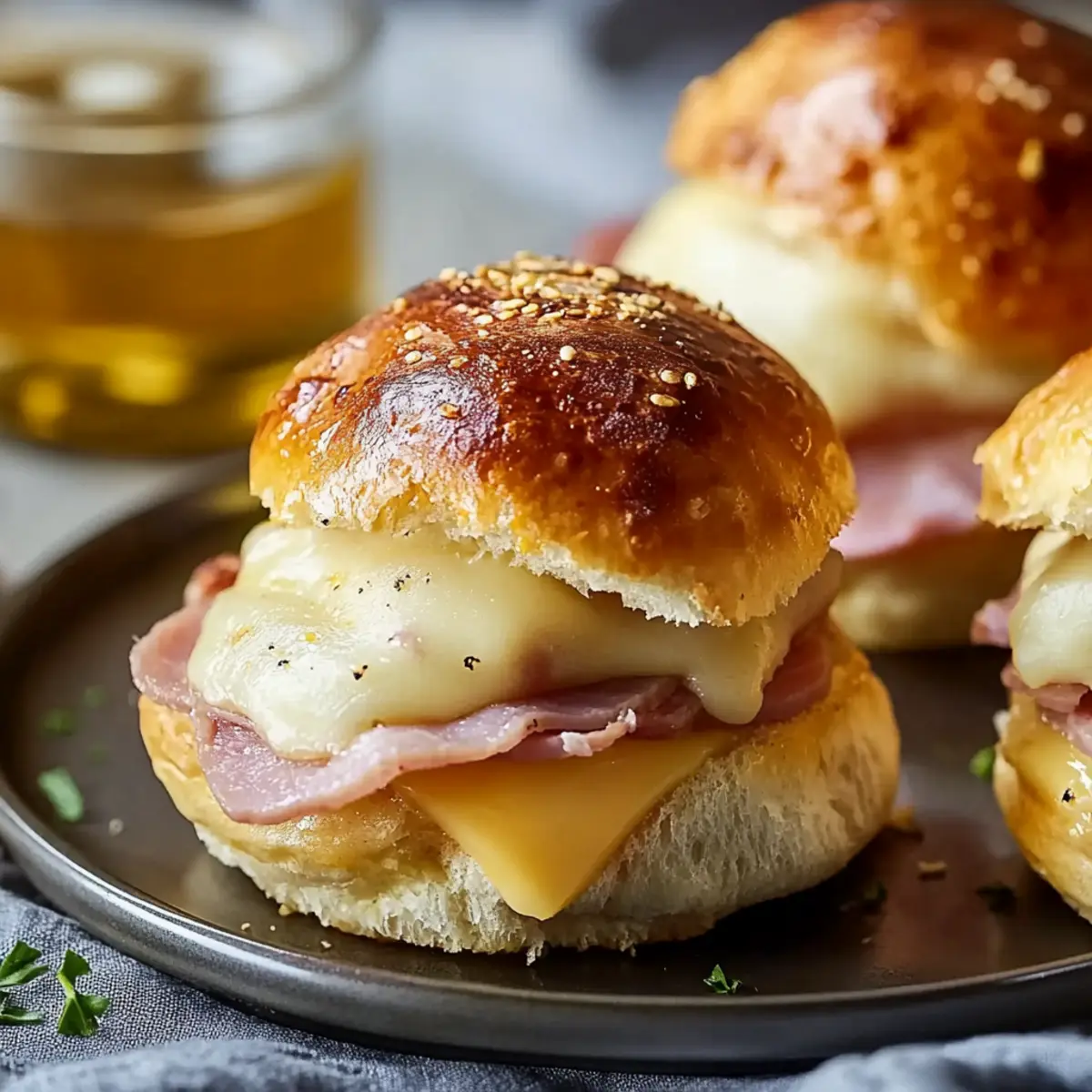 Ham and Cheese Sliders