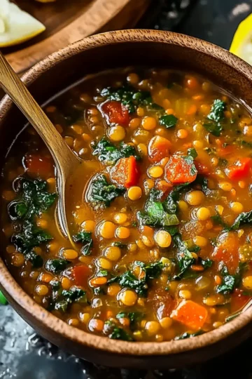 Mediterranean Lentil Soup
