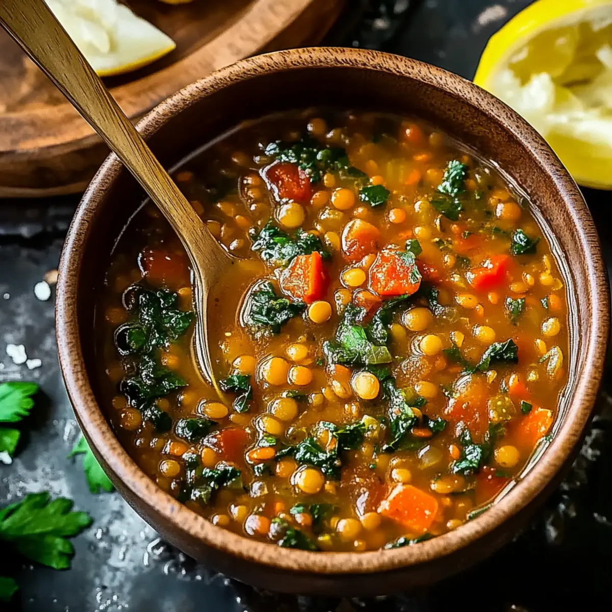 Mediterranean Lentil Soup