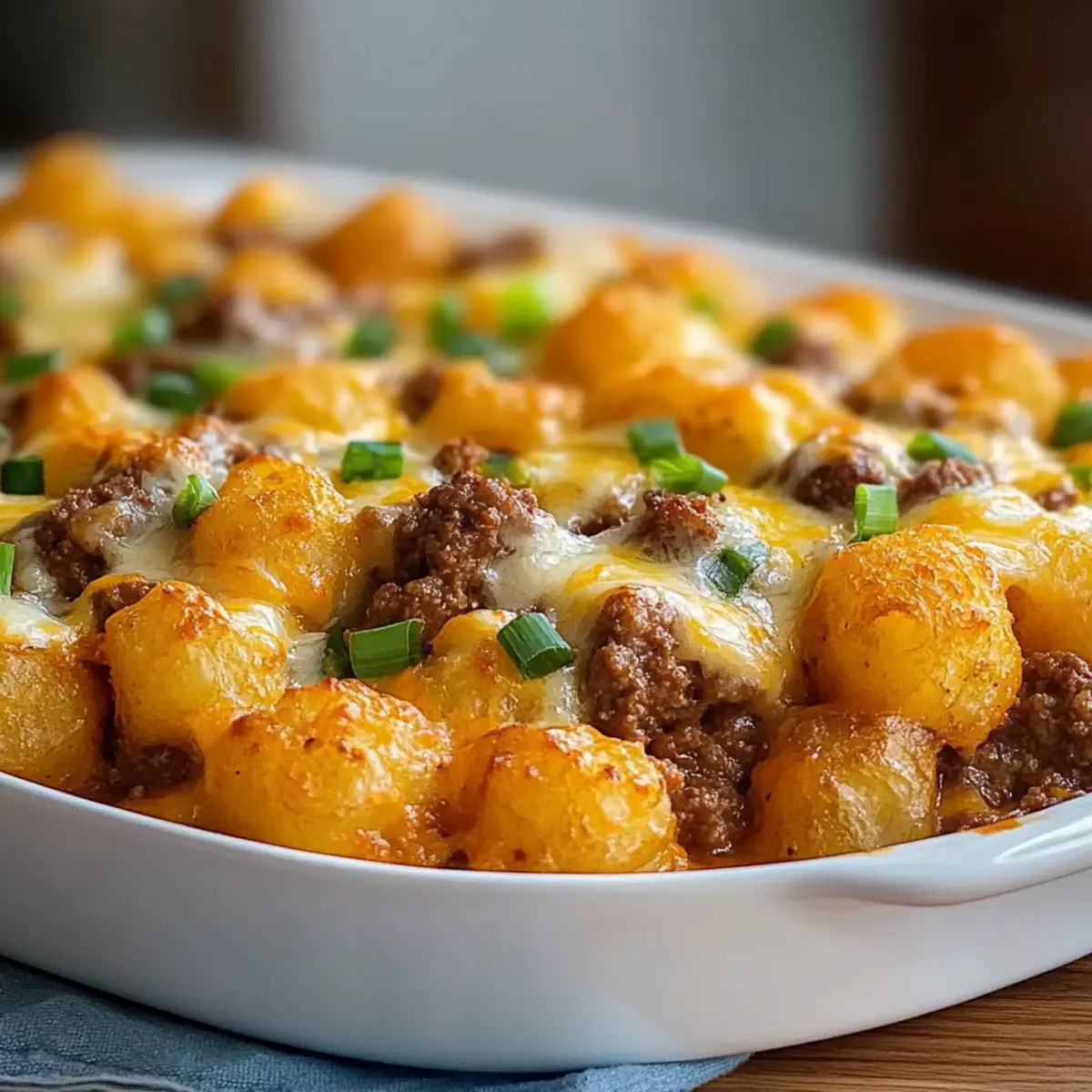 Ground Venison Tater Tot Casserole