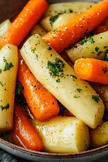 Instant Pot Parsnips and Carrots