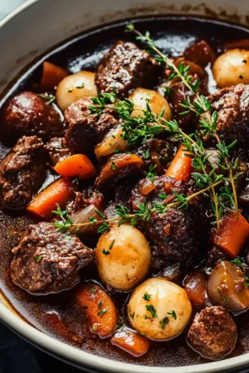 Beef Bourguignon