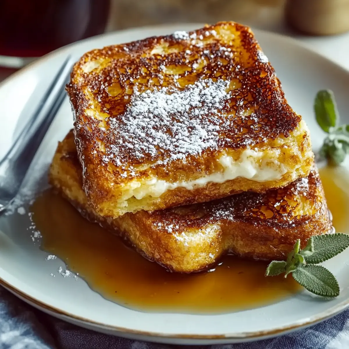 Crème Brûlée French Toast