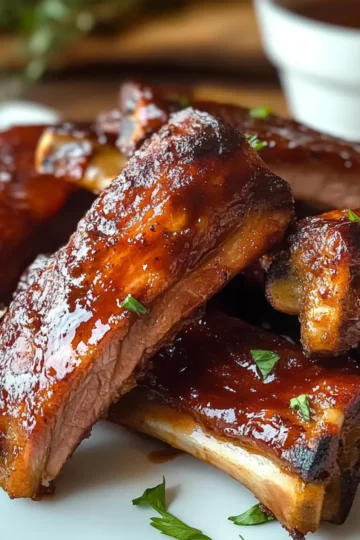 Oven Roasted Country Style Pork Ribs