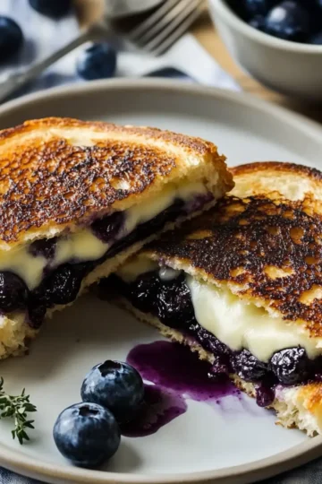 Blueberry Grilled Cheese